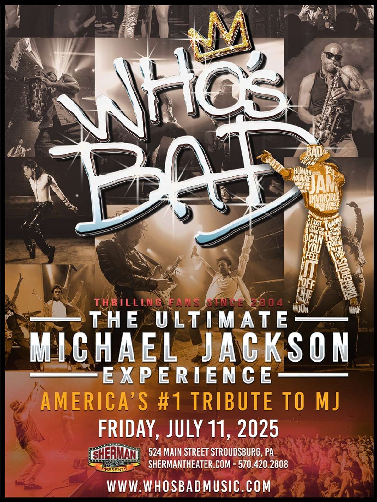 Who’s Bad: The Ultimate Michael Jackson Experience