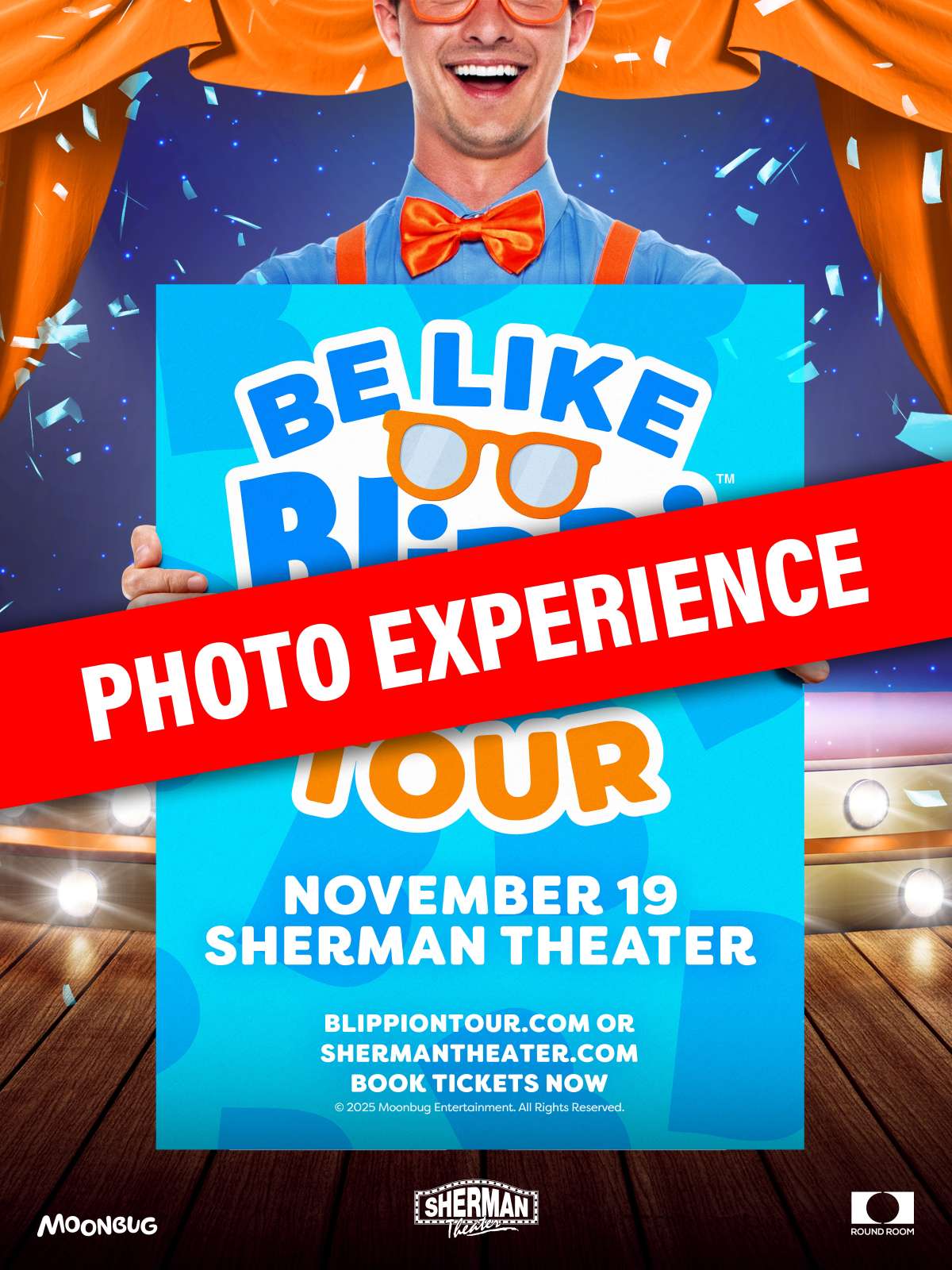 Be Like Blippi Tour – Photo Experience ADD ON