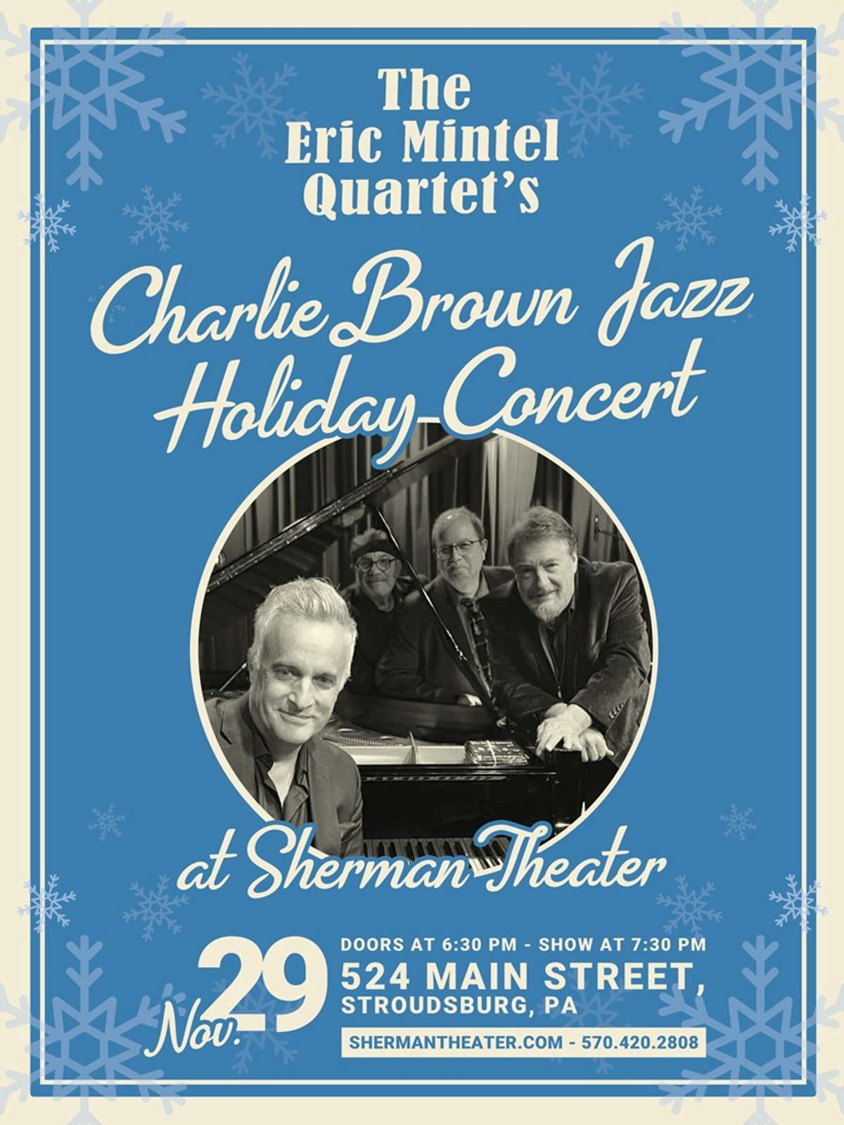 The Eric Mintel Quartet: Charlie Brown Jazz Holiday Concert