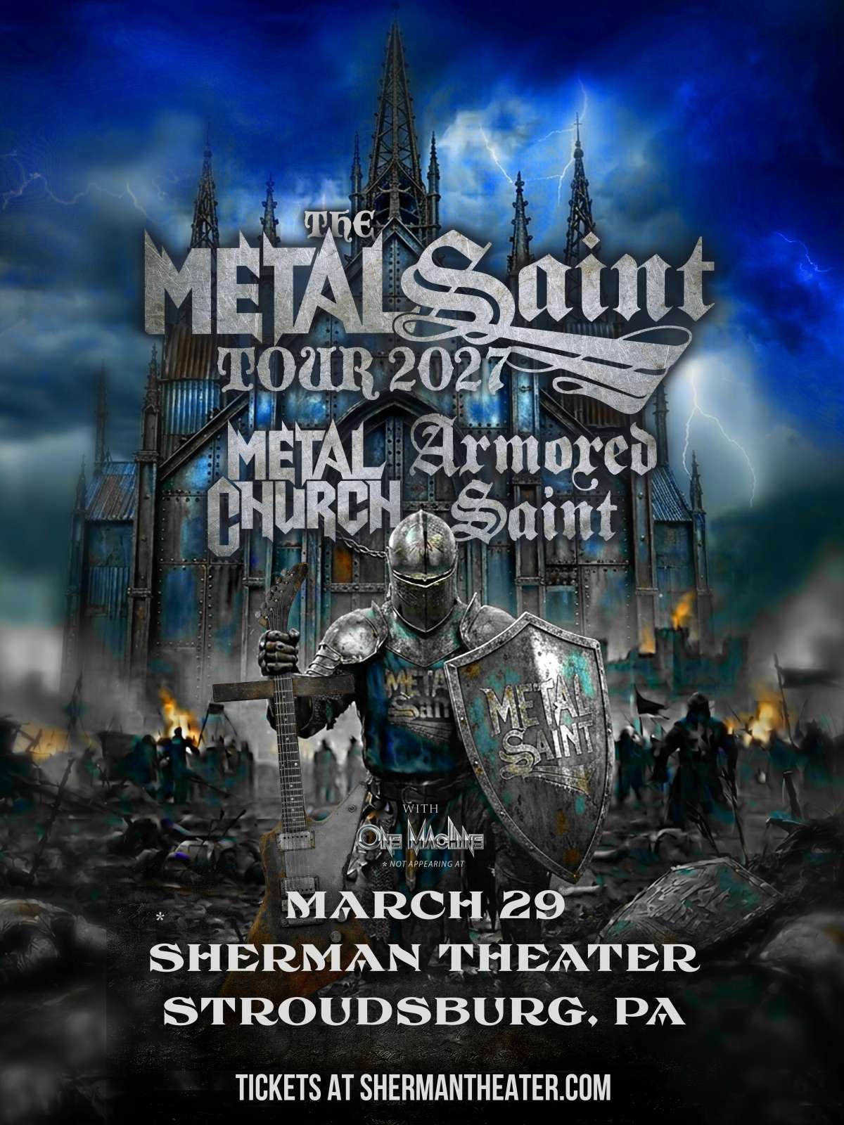 The Metal Saint Tour 2027 – Metal Church with Armored Saint