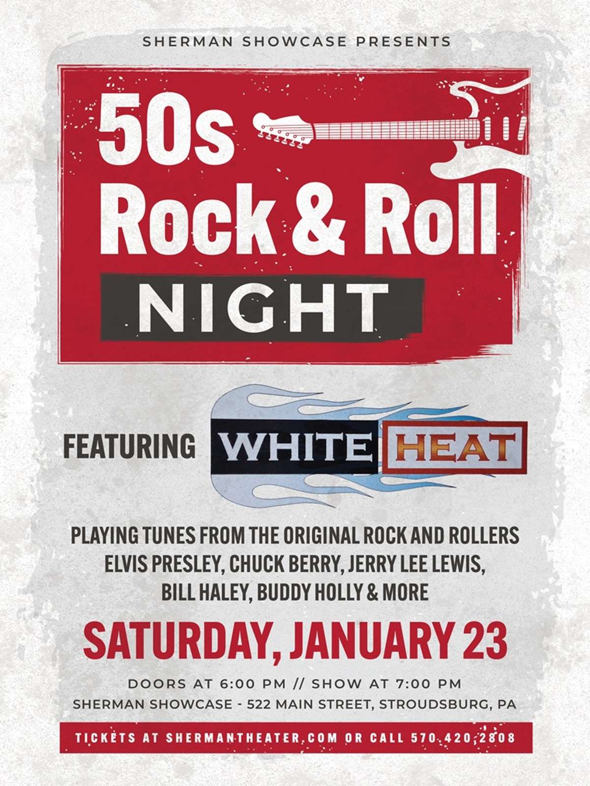 50s Rock and Roll Night feat. White Heat