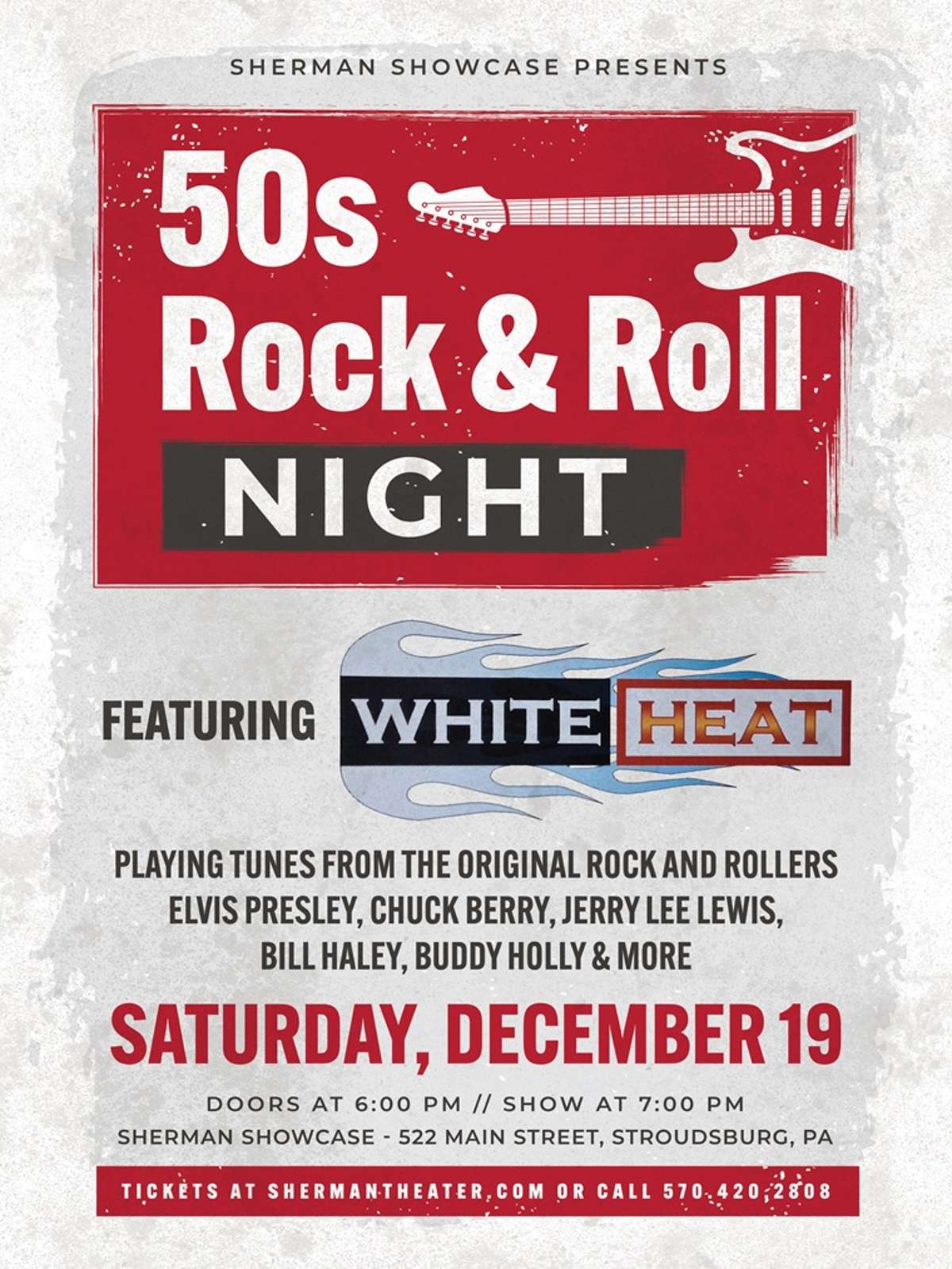 50s Rock and Roll Night feat. White Heat