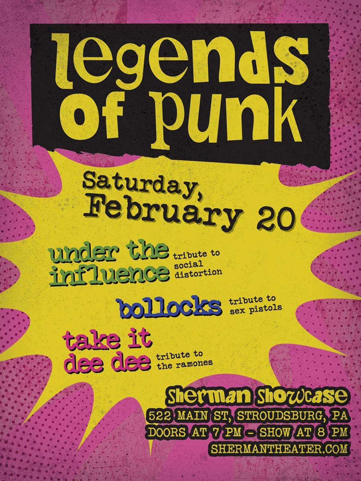 Legends of Punk: Social D, Ramones, Sex Pistols