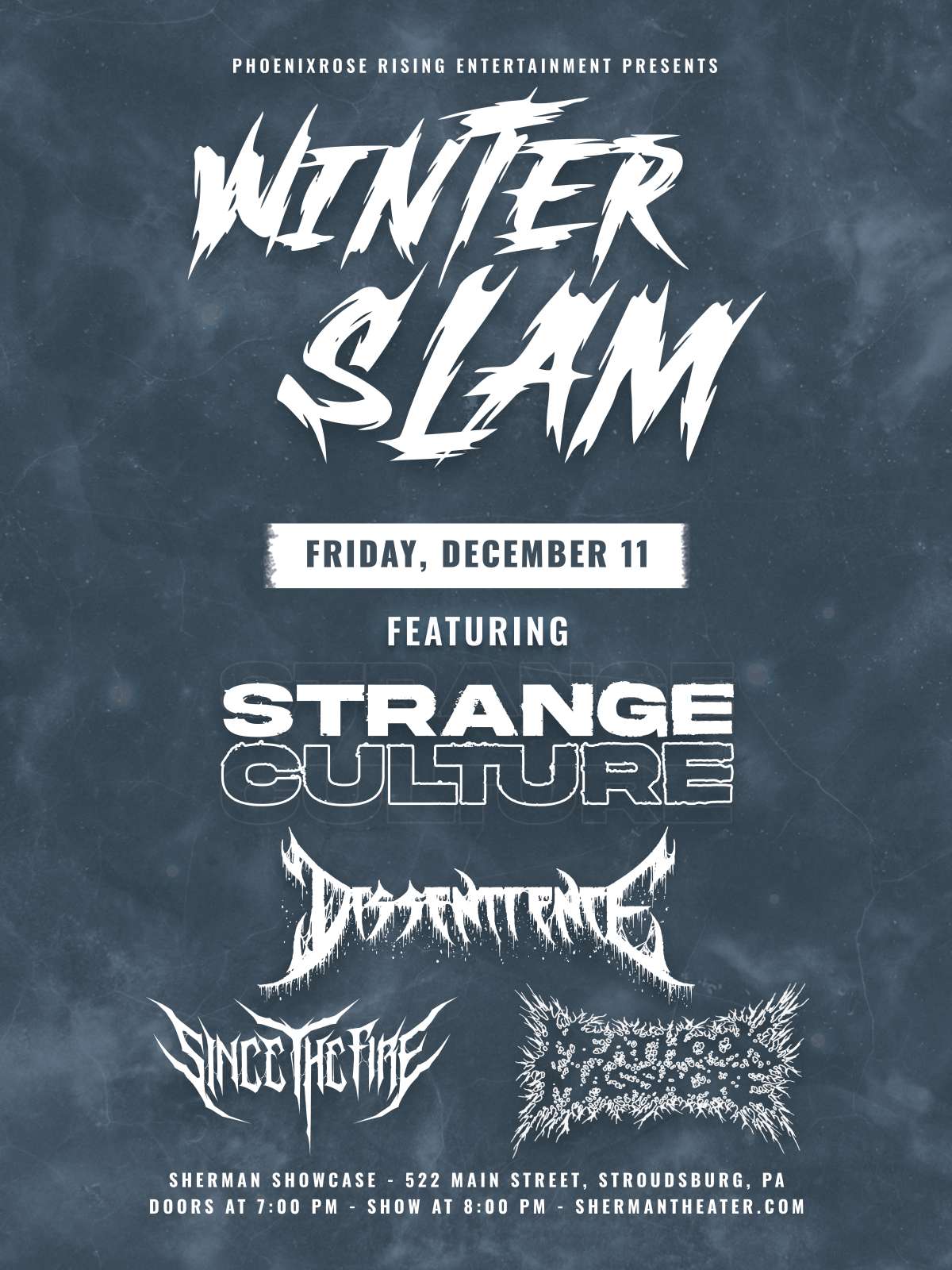 PhoenixRose Rising Entertainment Presents: Winter Slam 2026